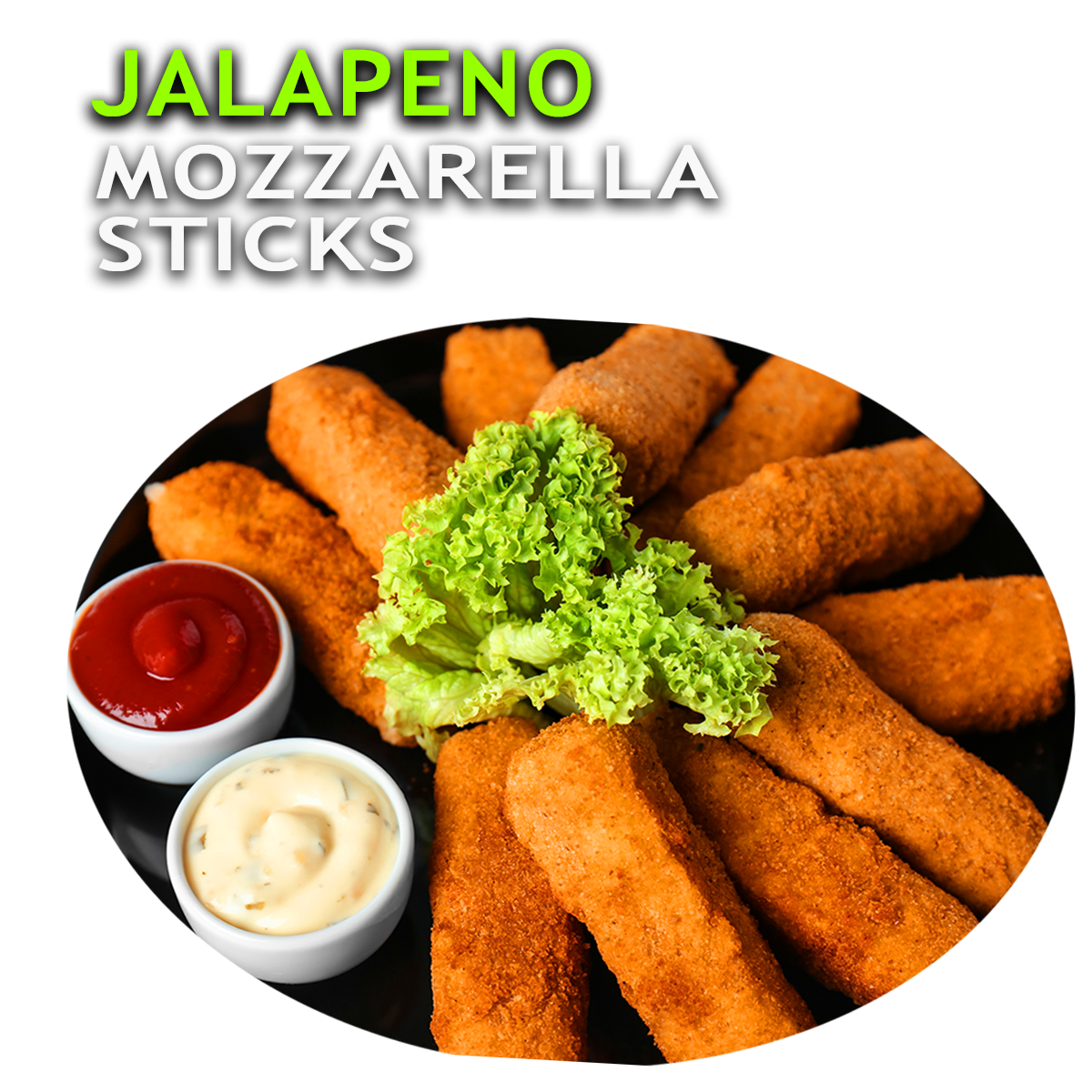 Jalapeno Mozzarella Sticks